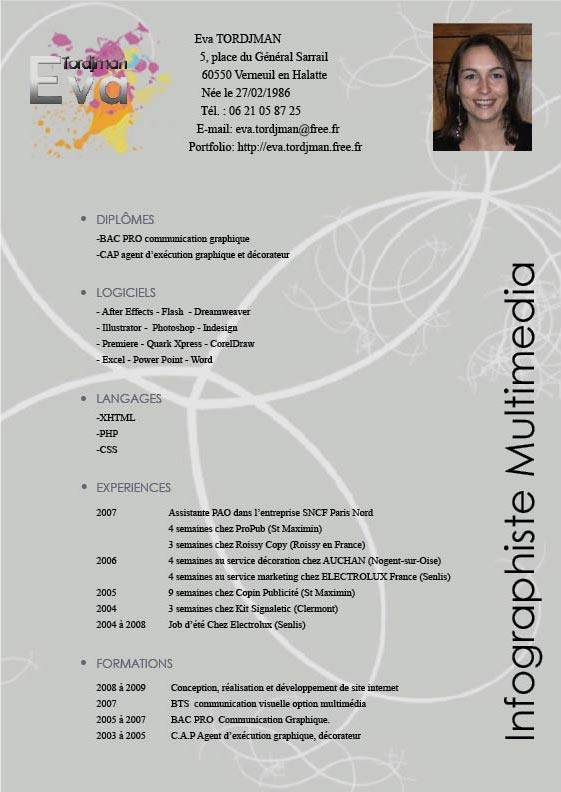 mon cv
